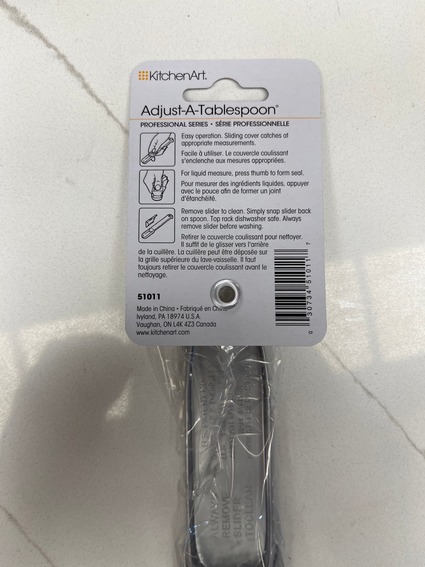 Adjust a tablespoon professional series