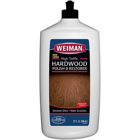 Weiman hardwood polish and restore