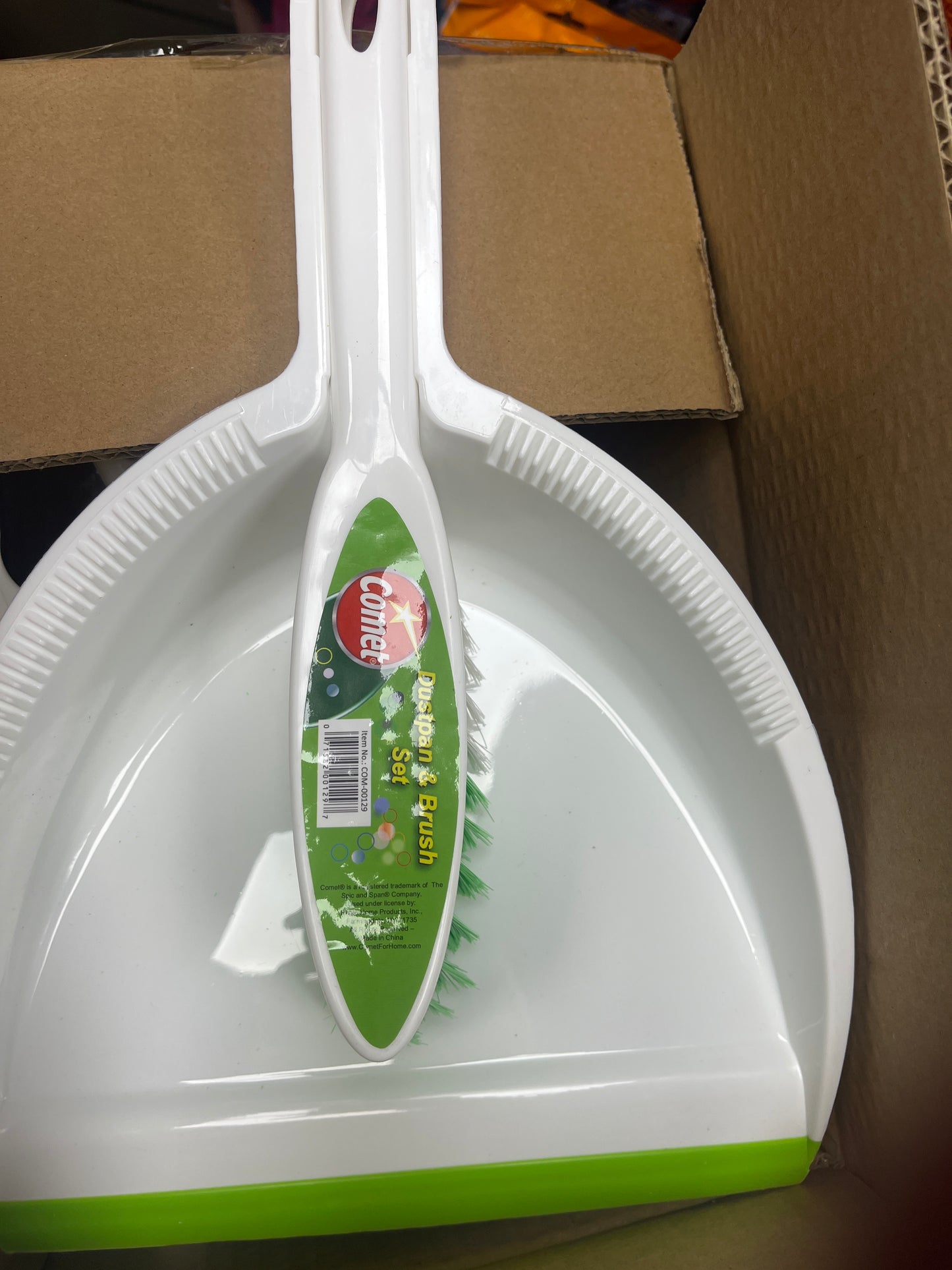 Comet Dustpan & Brush Set