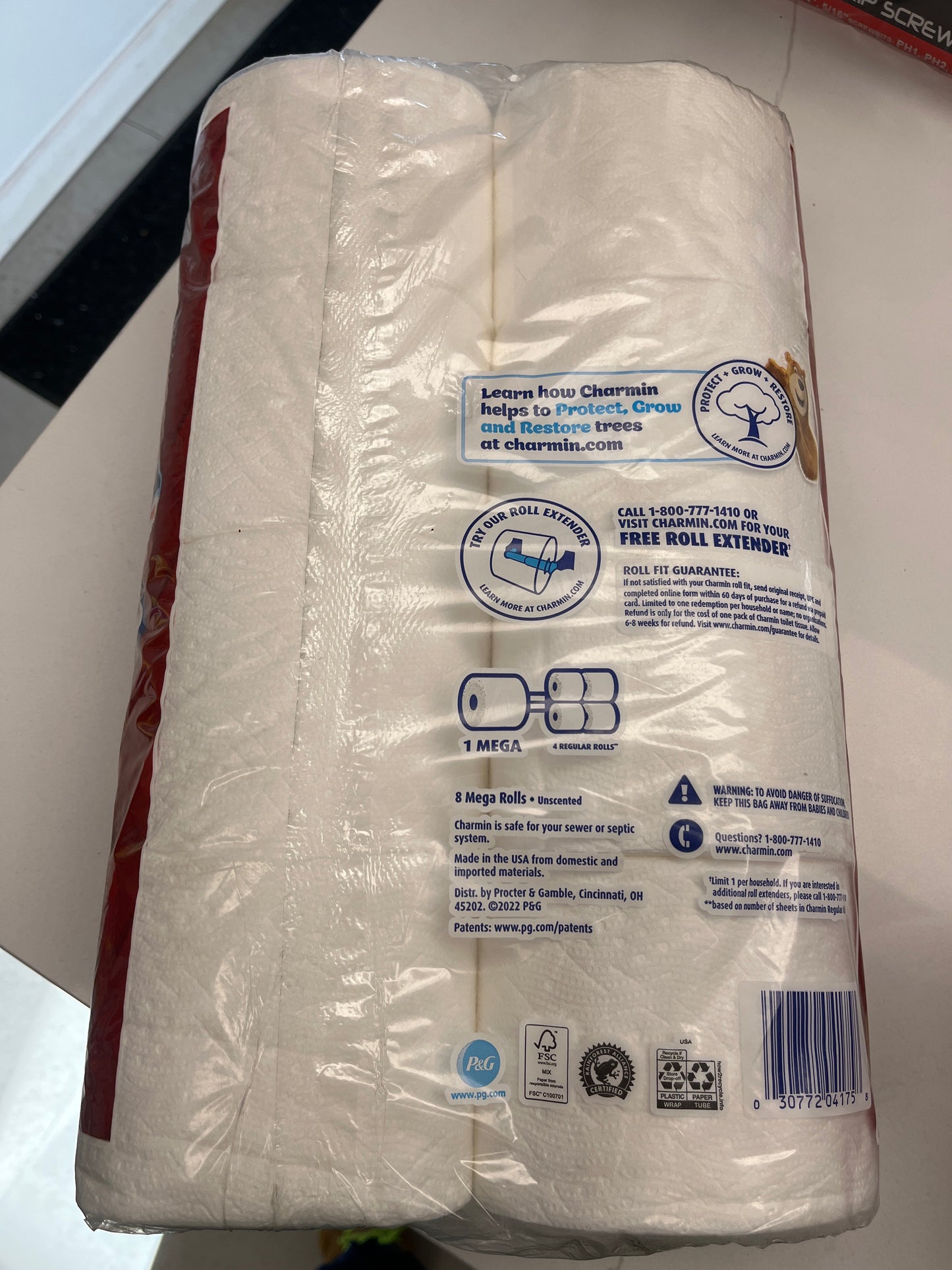Charmin toilet paper 8=32