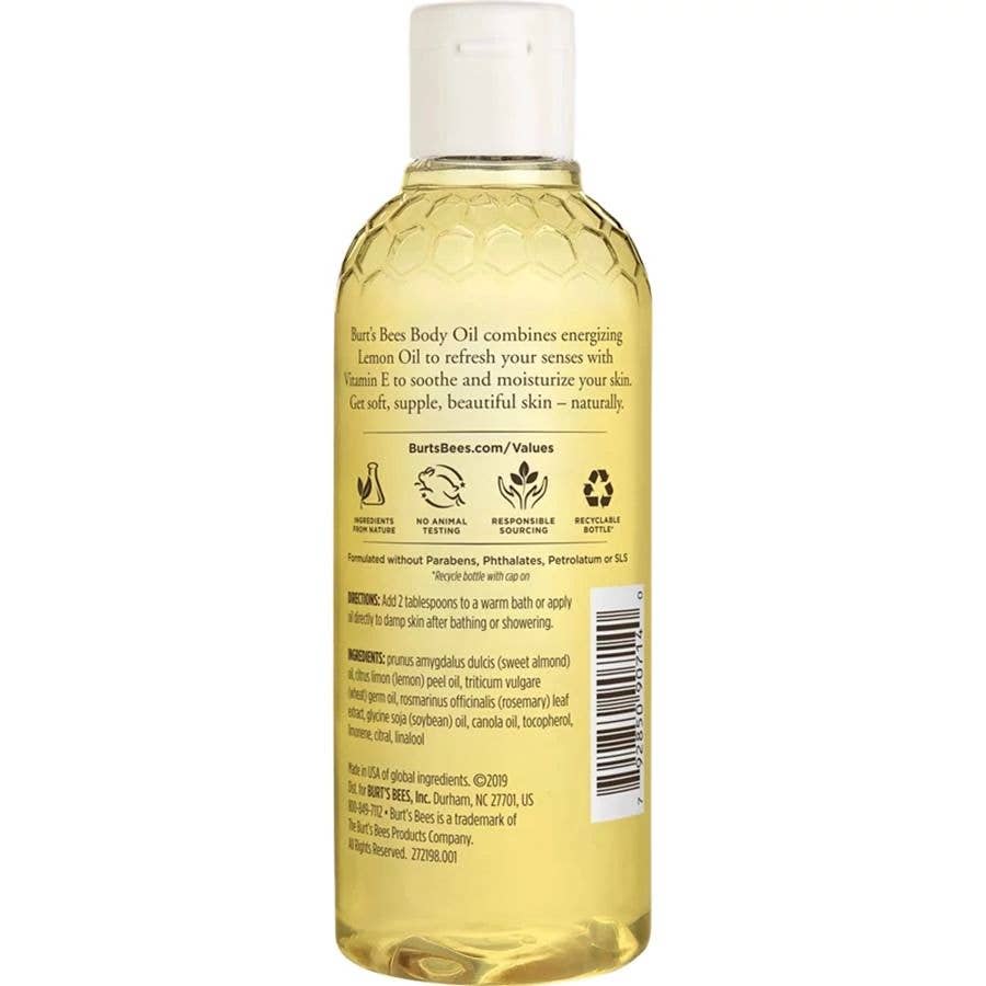 Lemon & Vitamin E Body Oil 5 fl. oz.