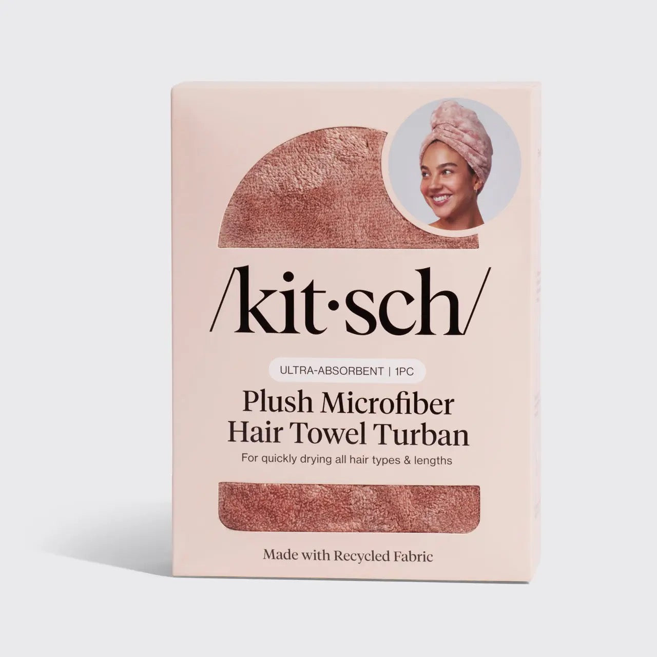 Kit.sch/ plush microfiber hair towel Turban
