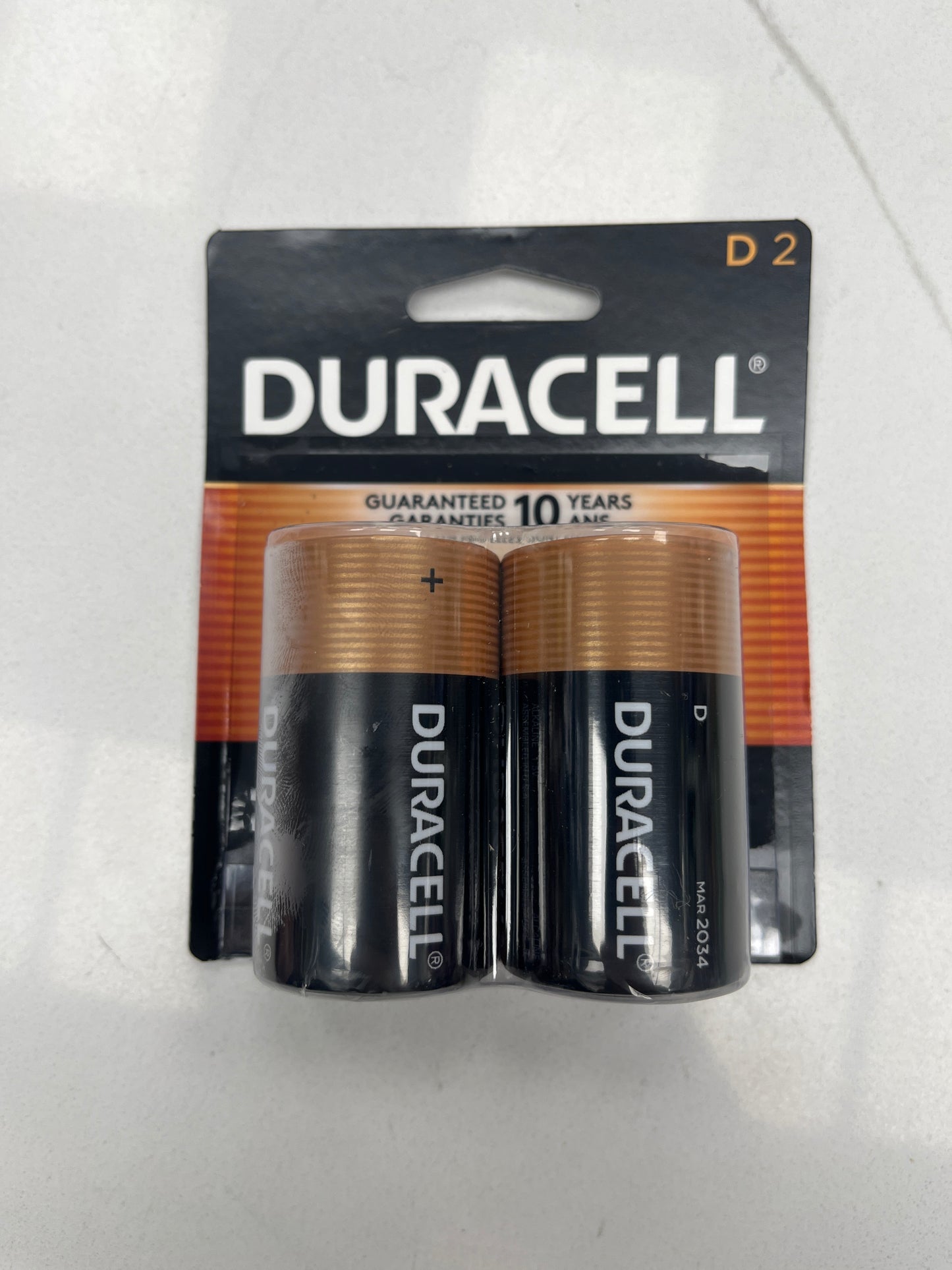 D Battery 2 in a pack Duracell