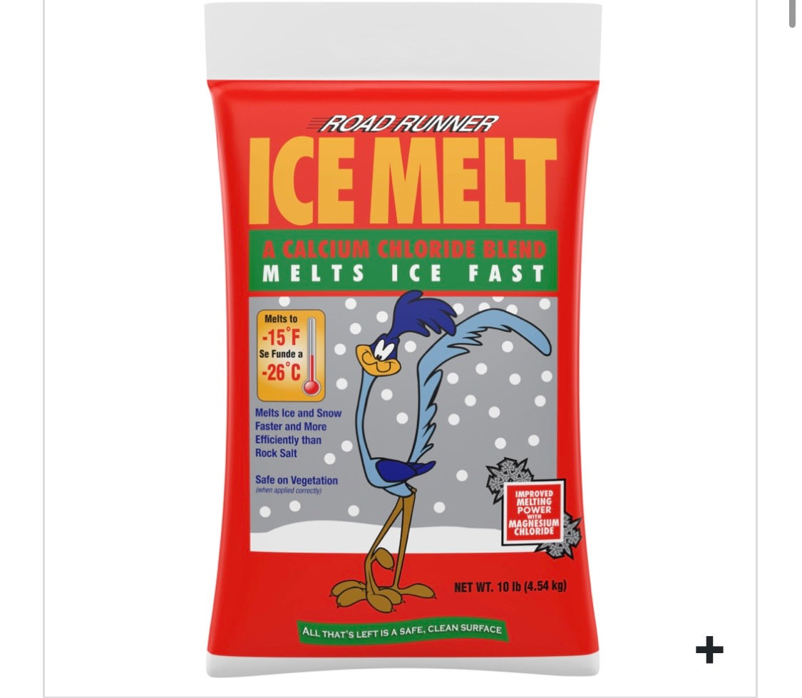 CALCIUM BLEND-ROAD RUNNER – 10 LB BAG ICE MELT