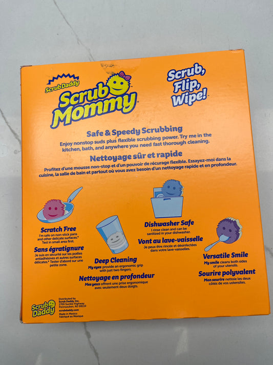 Scrub daddy, scrub mommy eight pack sponges