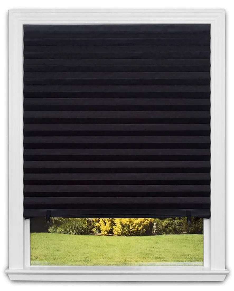 Room darkening 36” W X 72”Long (Black) vinyl
