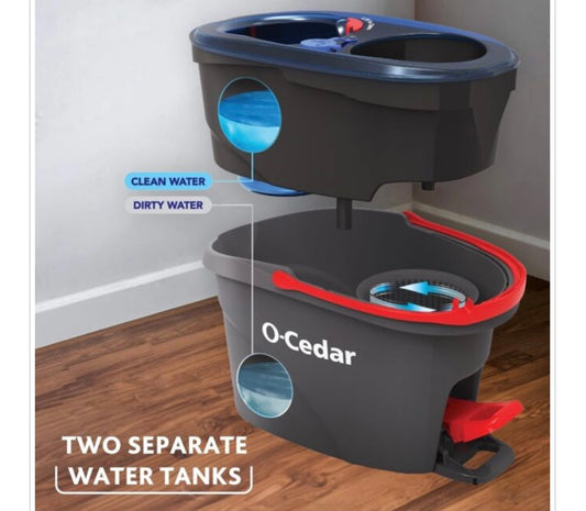 EASY WRING RINSE CLEAN MOP & BUCKET SYSTEM