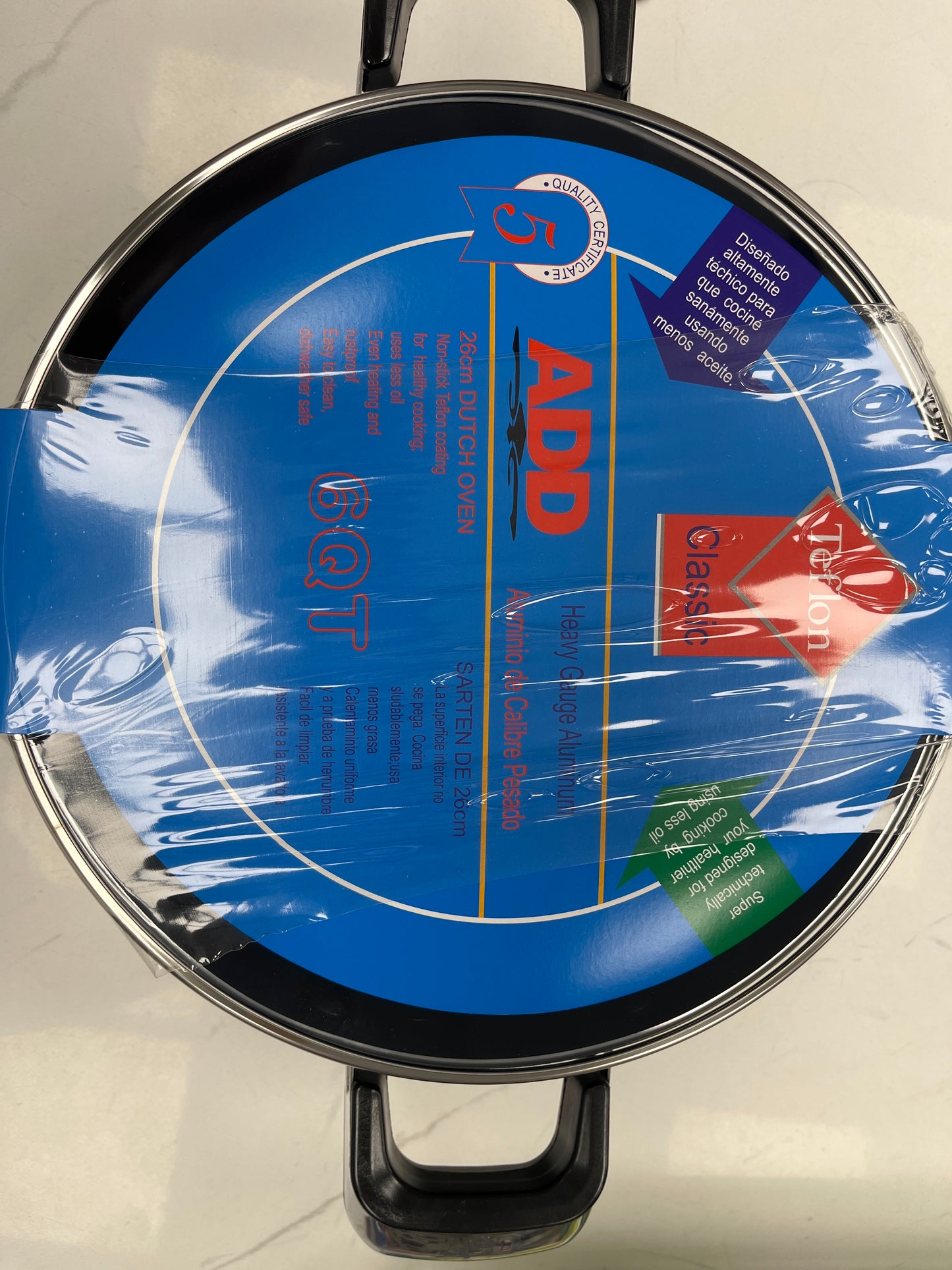 6QT nonstick pot