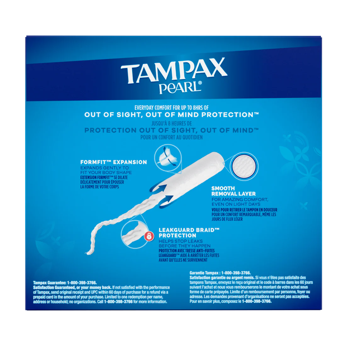 Tampax Pearl Tampons Regular Absorbency - 36ct