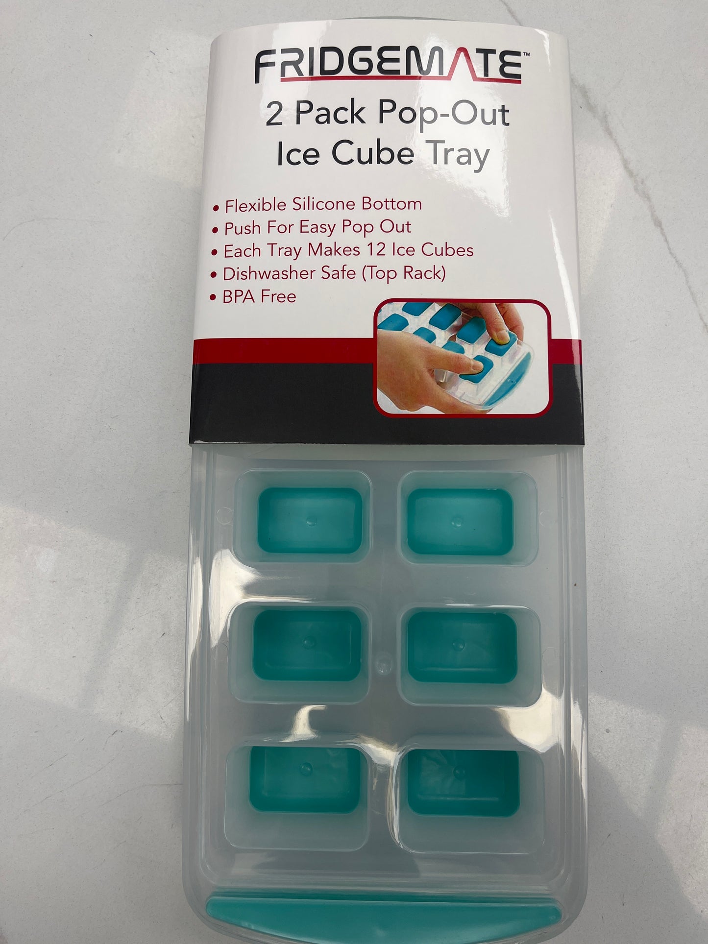 Tupac pop out ice cube tray