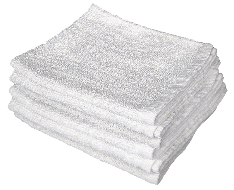 Tuff Stuff Janitorial
TERRY CLOTH TOWELS 100% COTTON 14"X17" 3-PACK WHITE POLYBAG