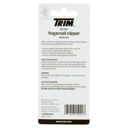 Fingernail clipper deluxe 