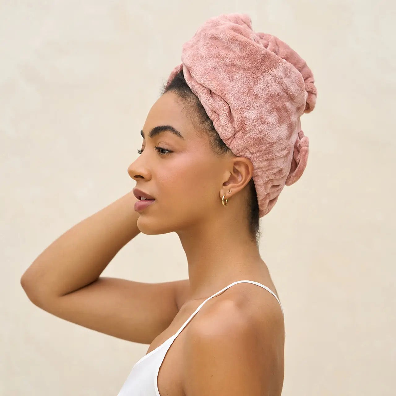 Kit.sch/ plush microfiber hair towel Turban