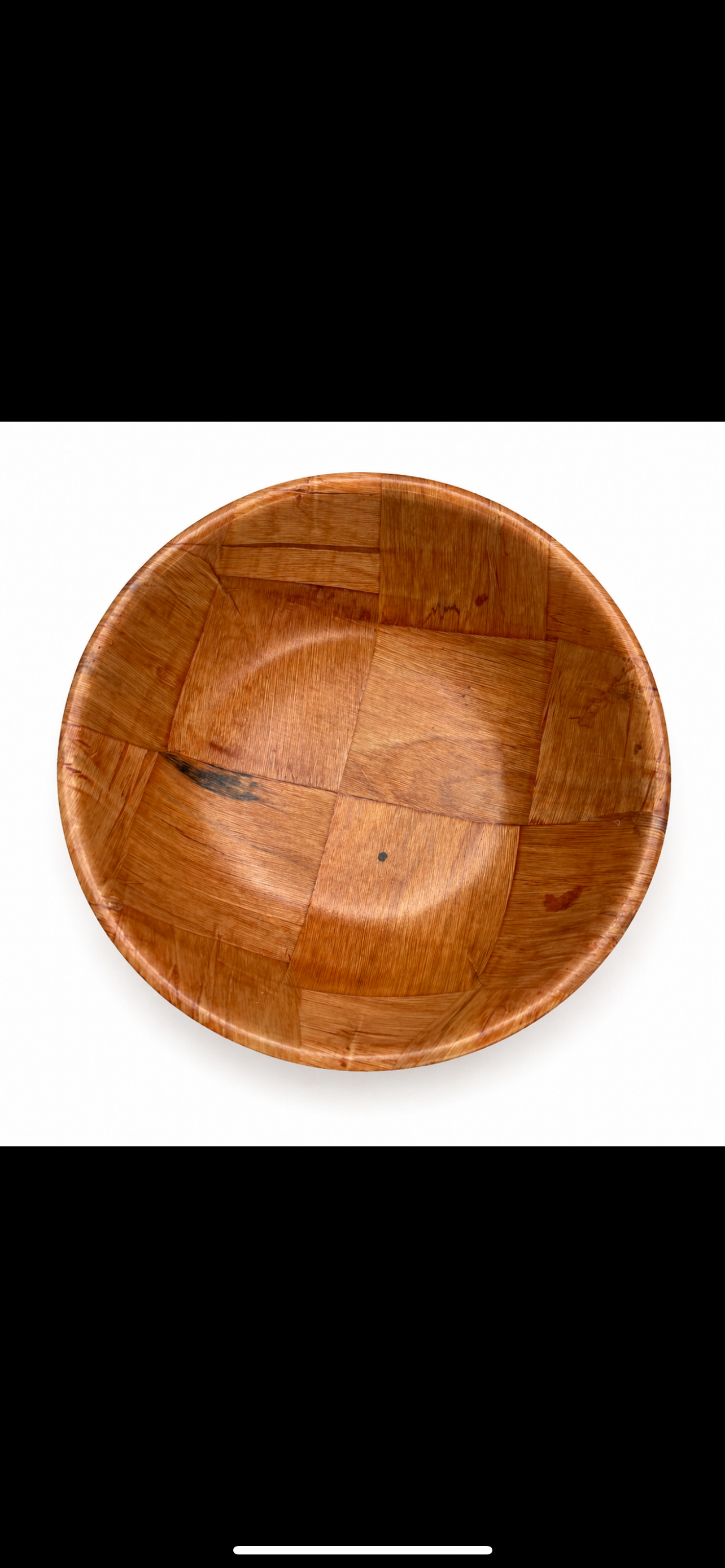 Wood Salad Bowl 8"