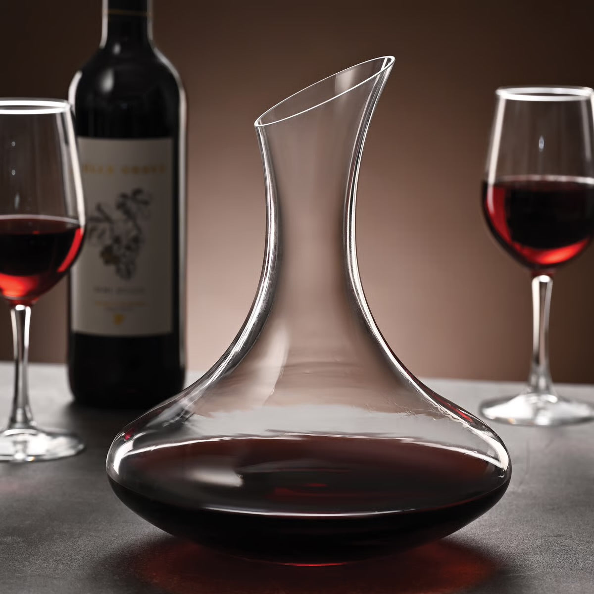 GLASS WINE DECANTER LARGE