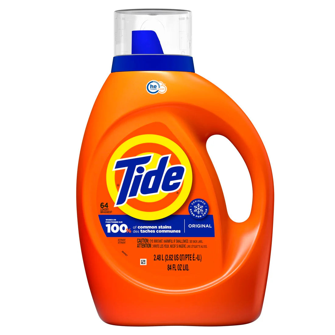 Tide Liquid HE 64 loads 