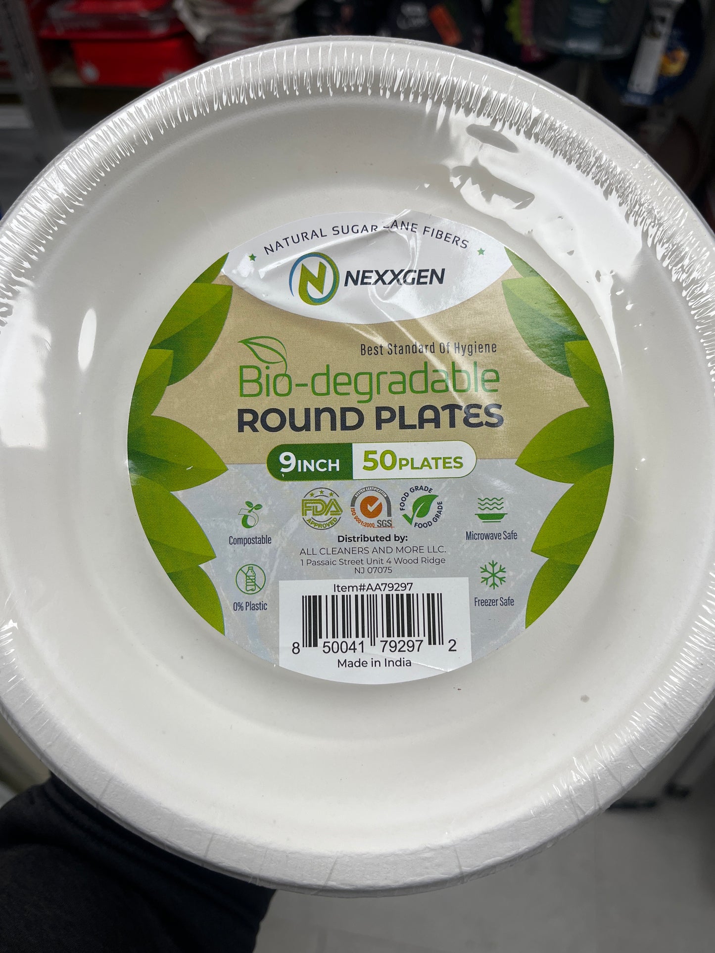 9 inch paper plate 50 count