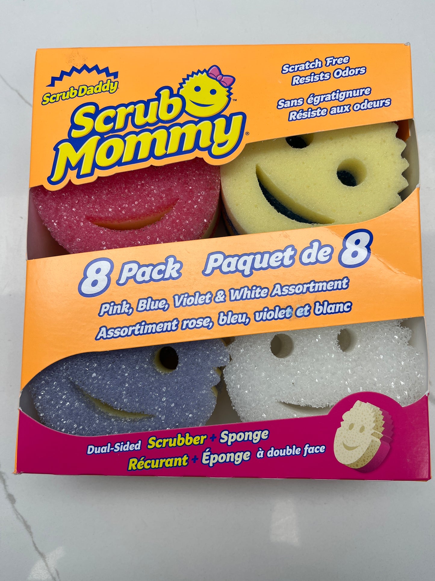 Scrub daddy, scrub mommy eight pack sponges
