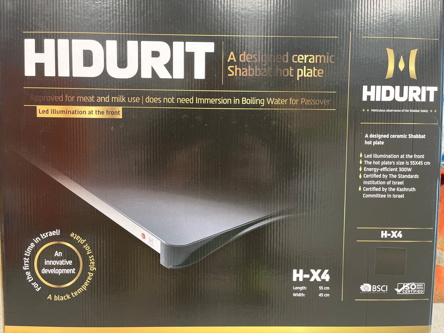 Hidurit Glass Hot Plate
