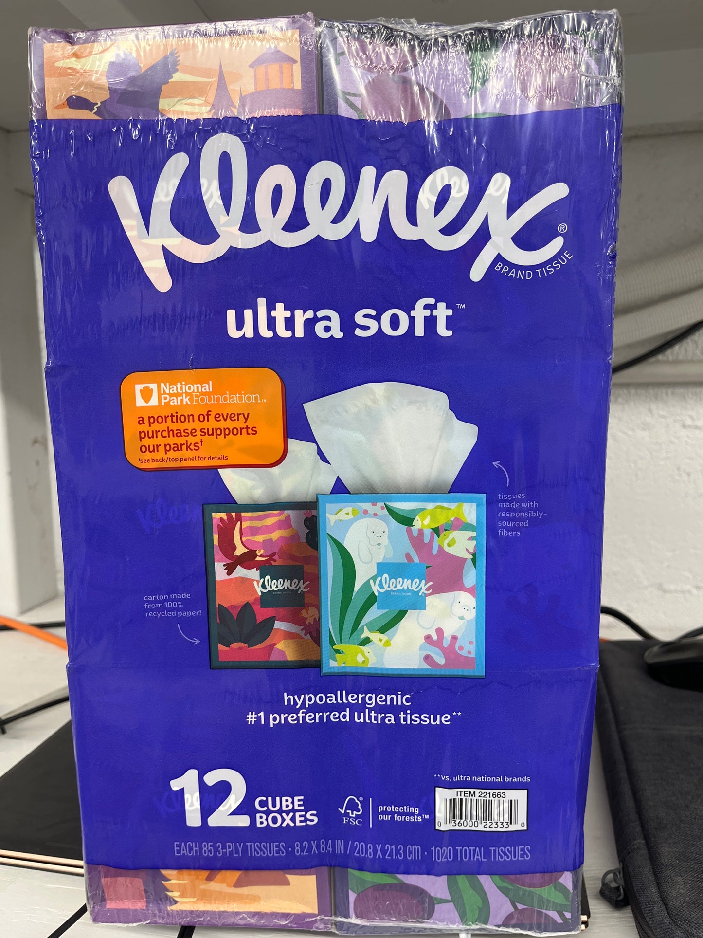 Kleenex Boutique tissues 12pk