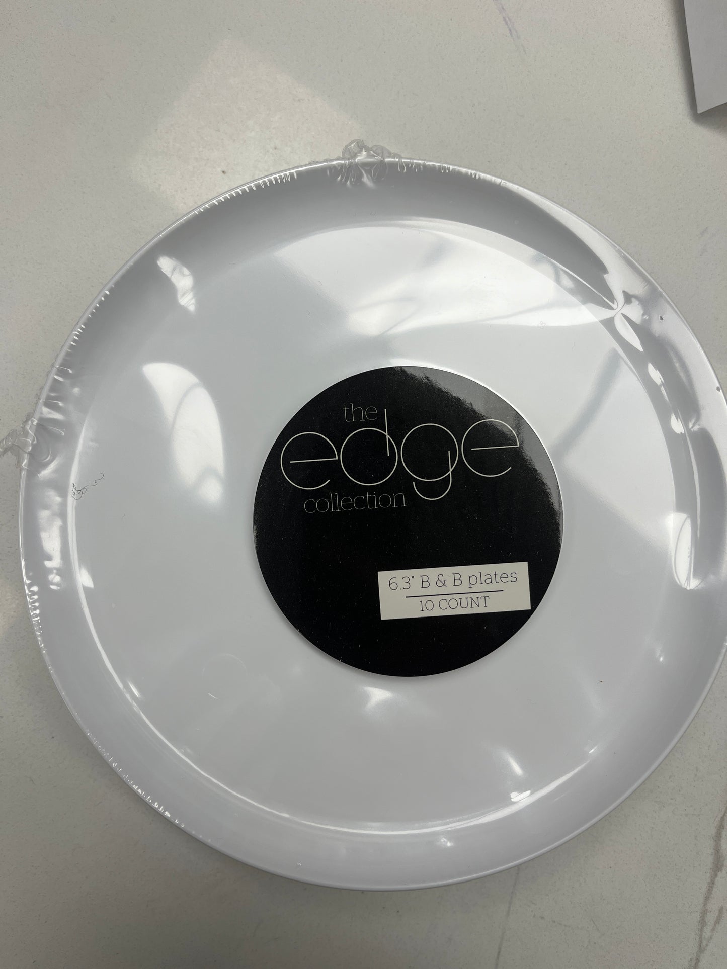 6.3 inch plastic plate