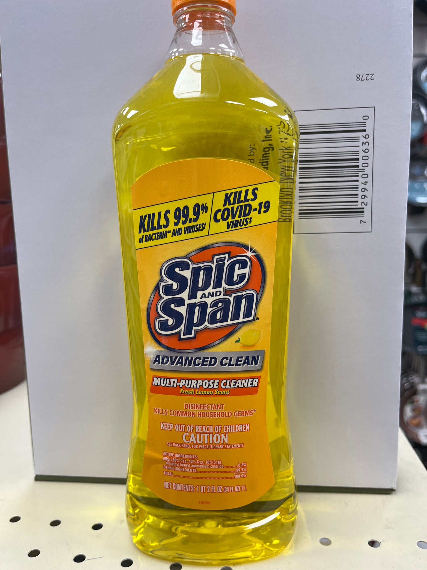 Spic and span lemon