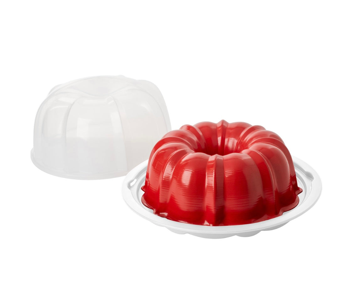 Nordic ware Bundt pan with cake keeper not yet 