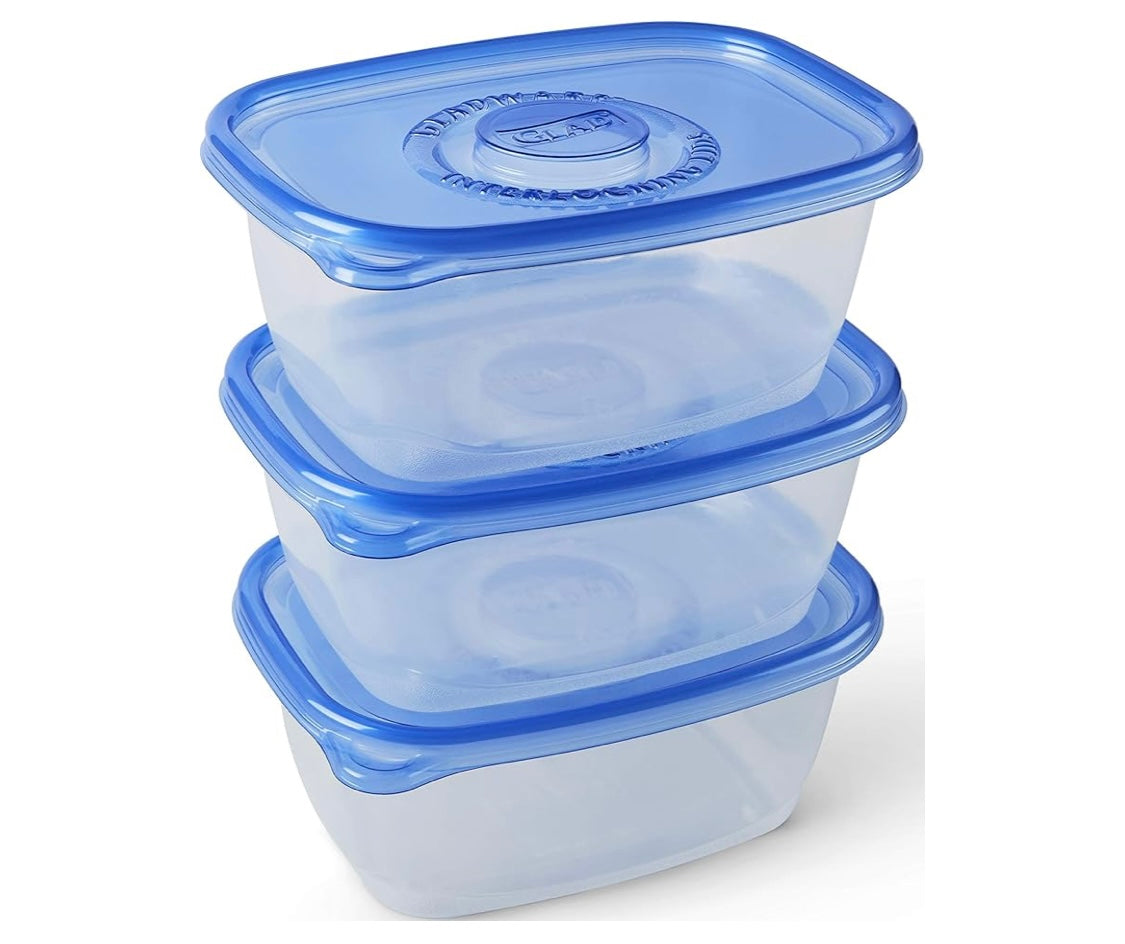 GLAD Deep Dish Large Containers 64oz