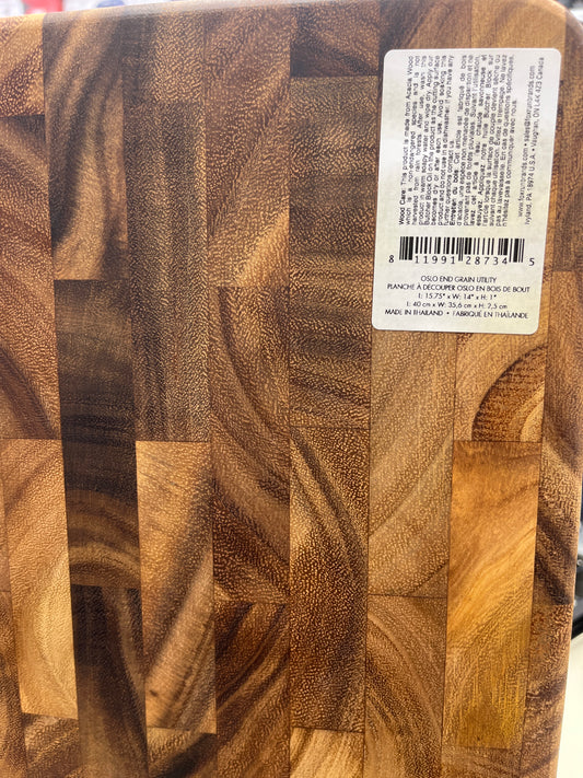 OSLO END GRAIN UTILITY BOARD, ACACIA WOOD