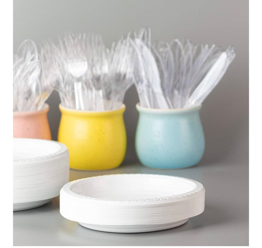 Plastic Plate 7” 100 pack