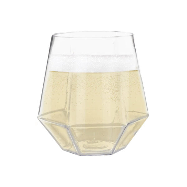 DECO STEMLESS GOBLETS 12OZ 12/6CT