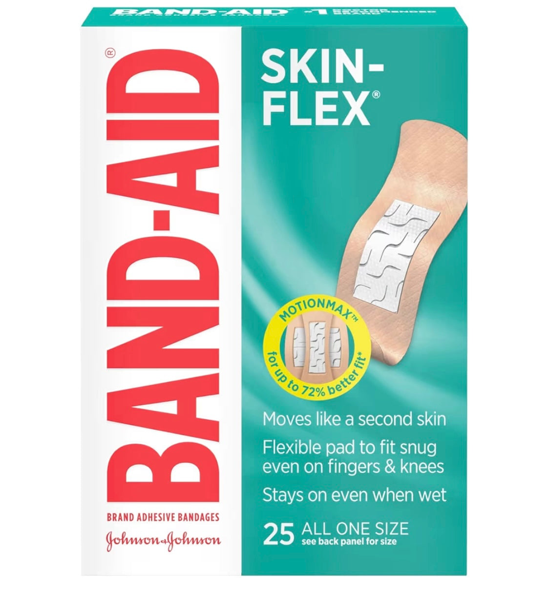 Band-Aid, Skin-Flex All One Size, 25 Count