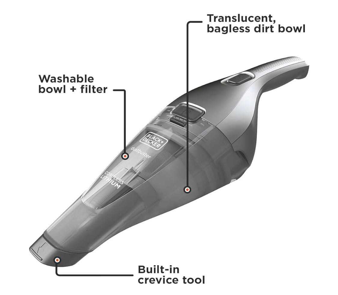 Black & Decker Dustbuster quick clean