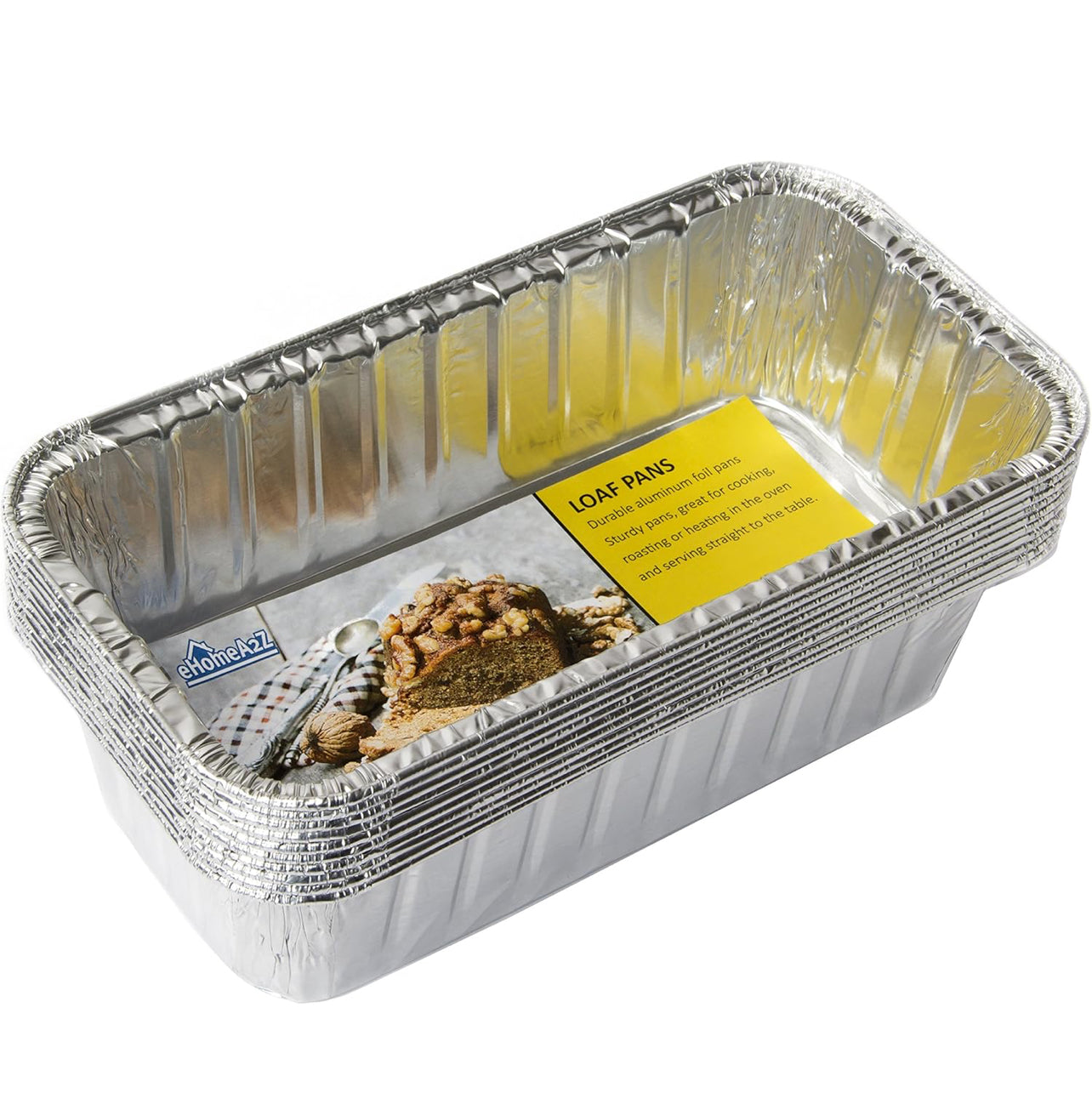 Loaf pans 8 inch 6 pack 