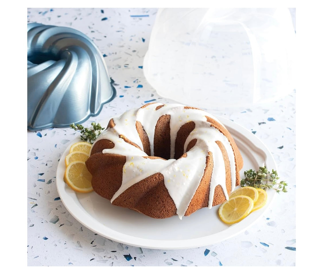 Nordic ware twist lock swirl bundt baking set 