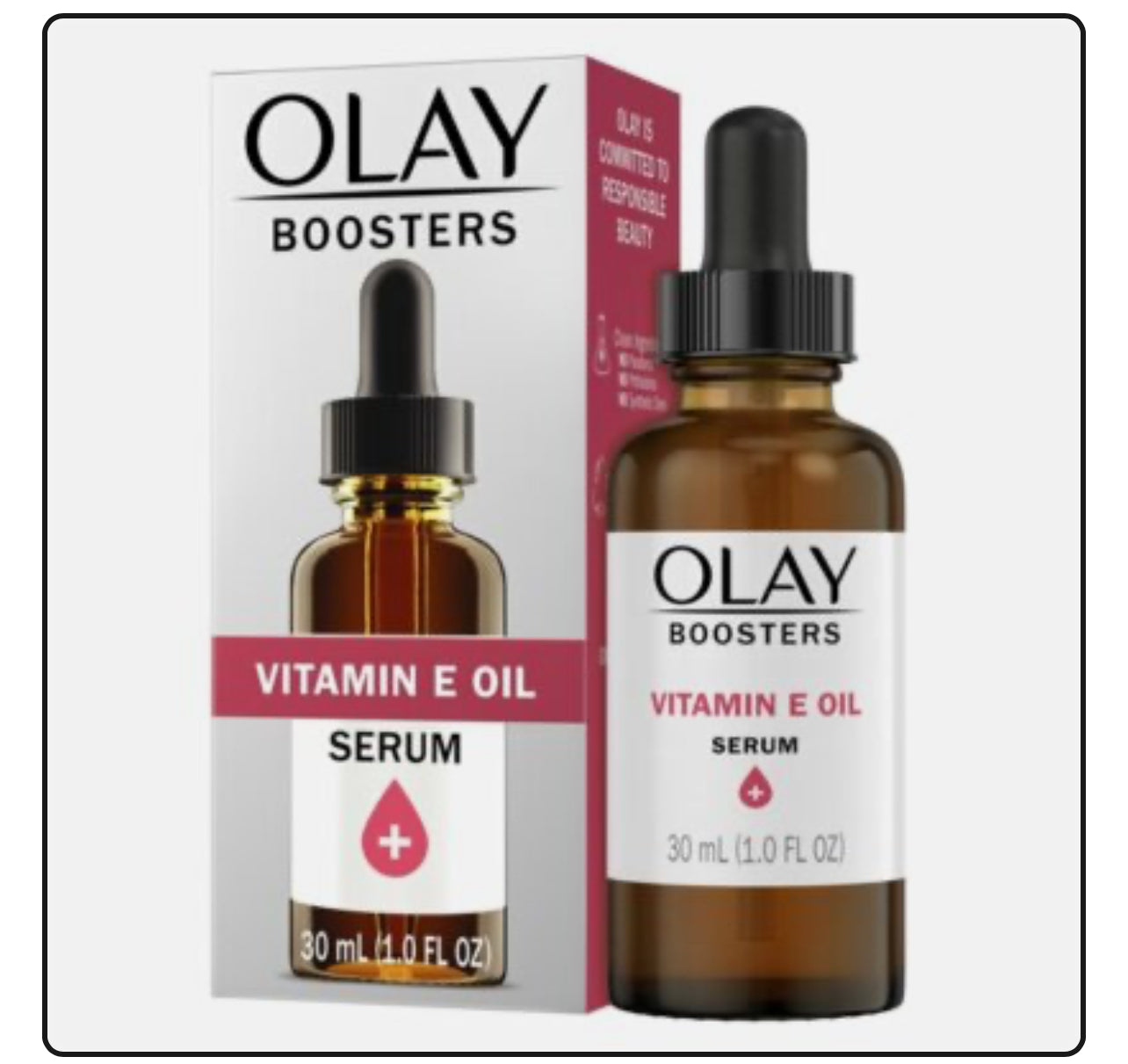 OLAY boosters, vitamin E oil serum