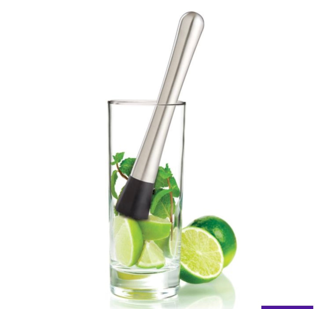 Stainless steel muddler 
