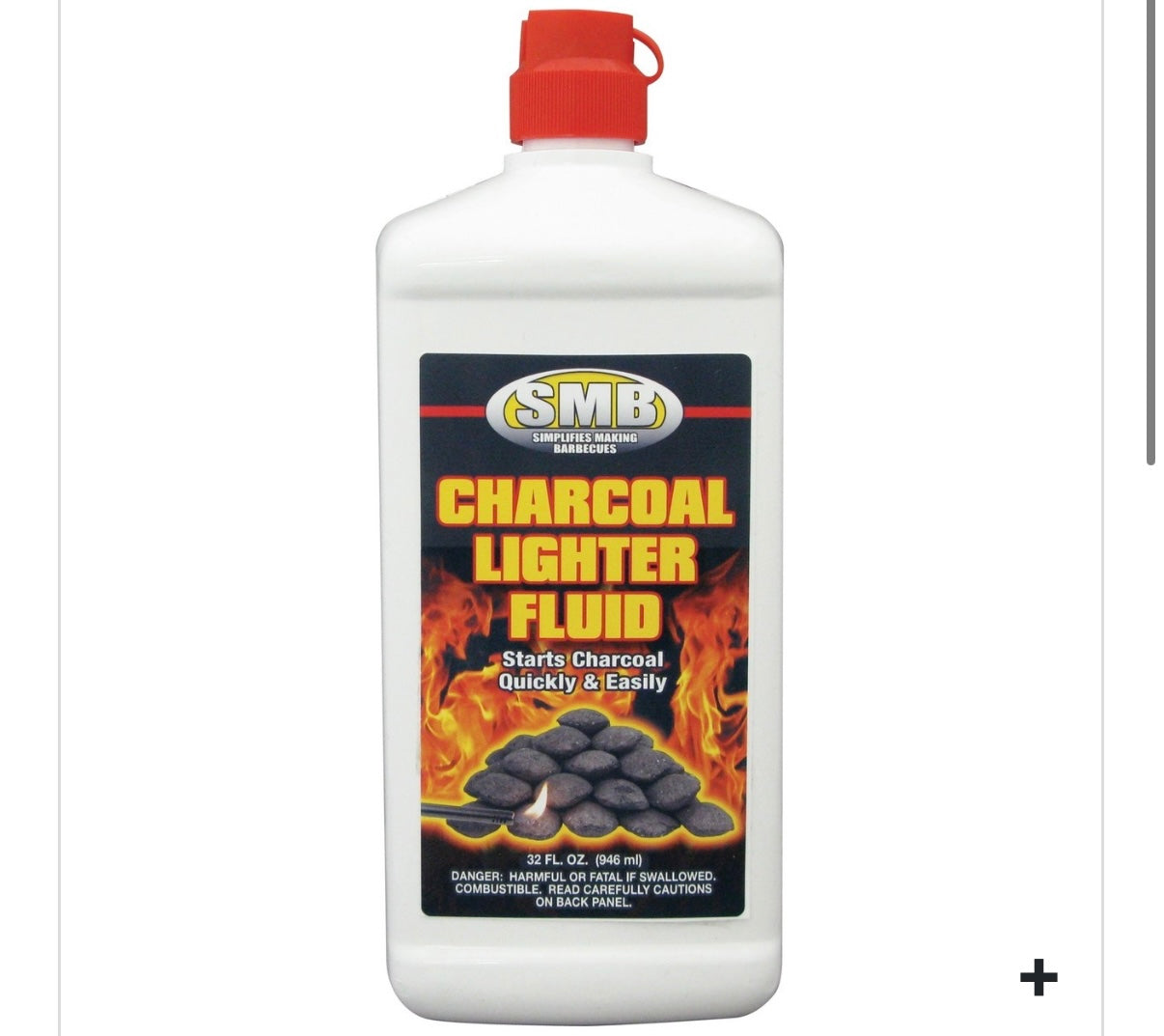 CHARCOAL LIGHTER FLUID-32oz