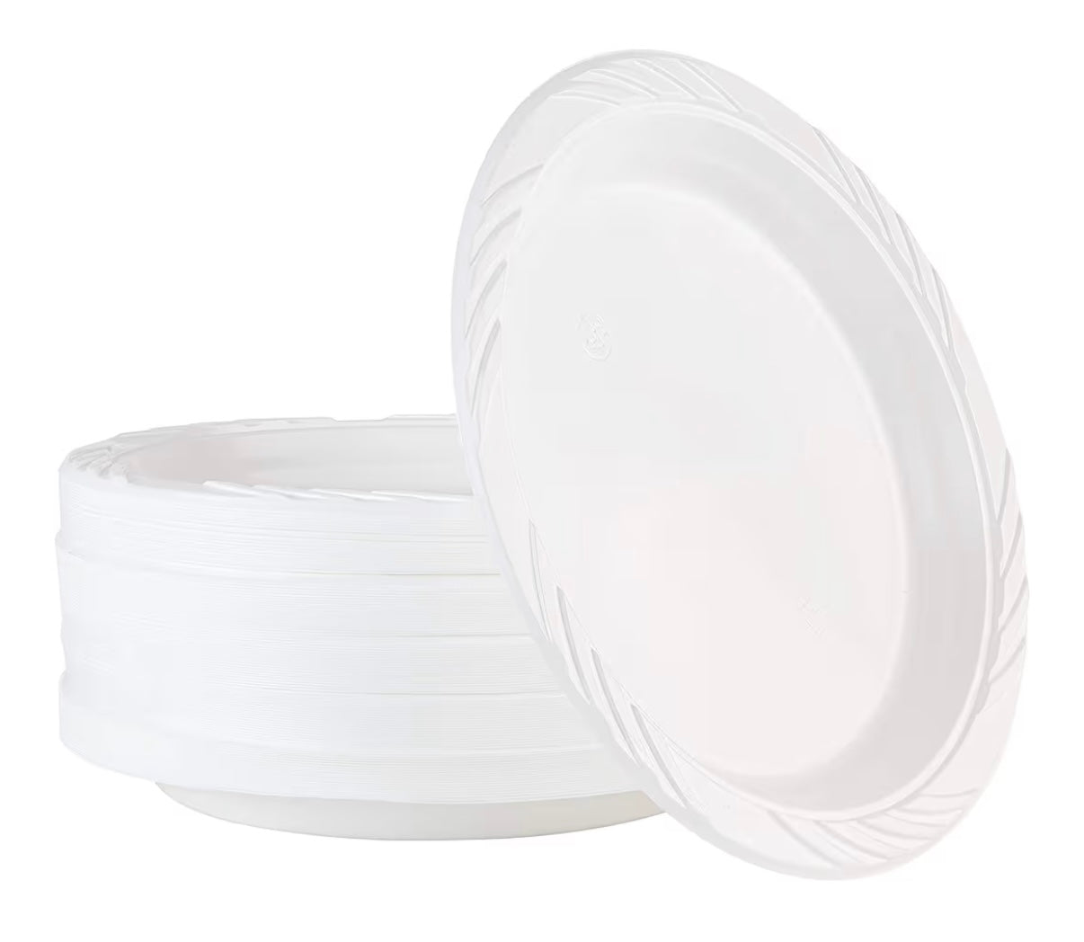 Supreme 9" Plastic Plates 100pk