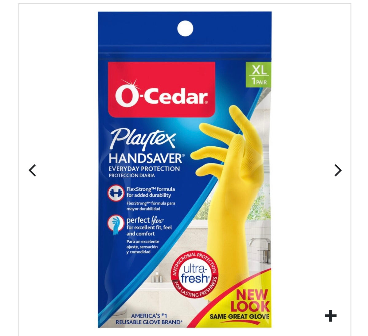 PLAYTEX HANDSAVER GLOVES EXTRA LARGE