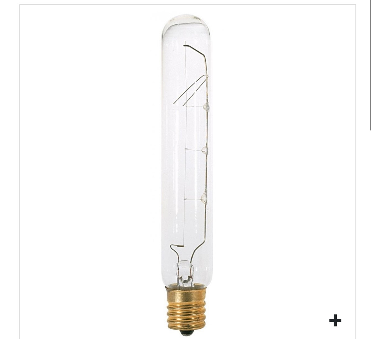 T6 1/2 APPLIANCE-BOXED 40 watt CLEAR