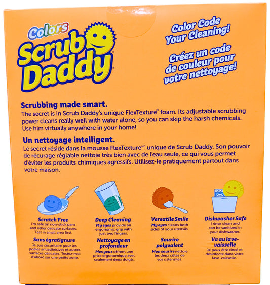 Scrub Daddy Scratch-Free Sponges for Dishes & Home Variety Pack 8 Count