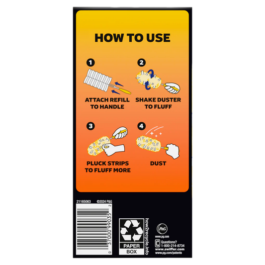 Swiffer Dusters Heavy Duty Multi-Surface Duster Refills for Cleaning Unscented - 11ct