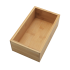 Bamboo storage box organizer 9 x 4 5 x 3