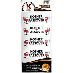 Kosher for Passover Lables