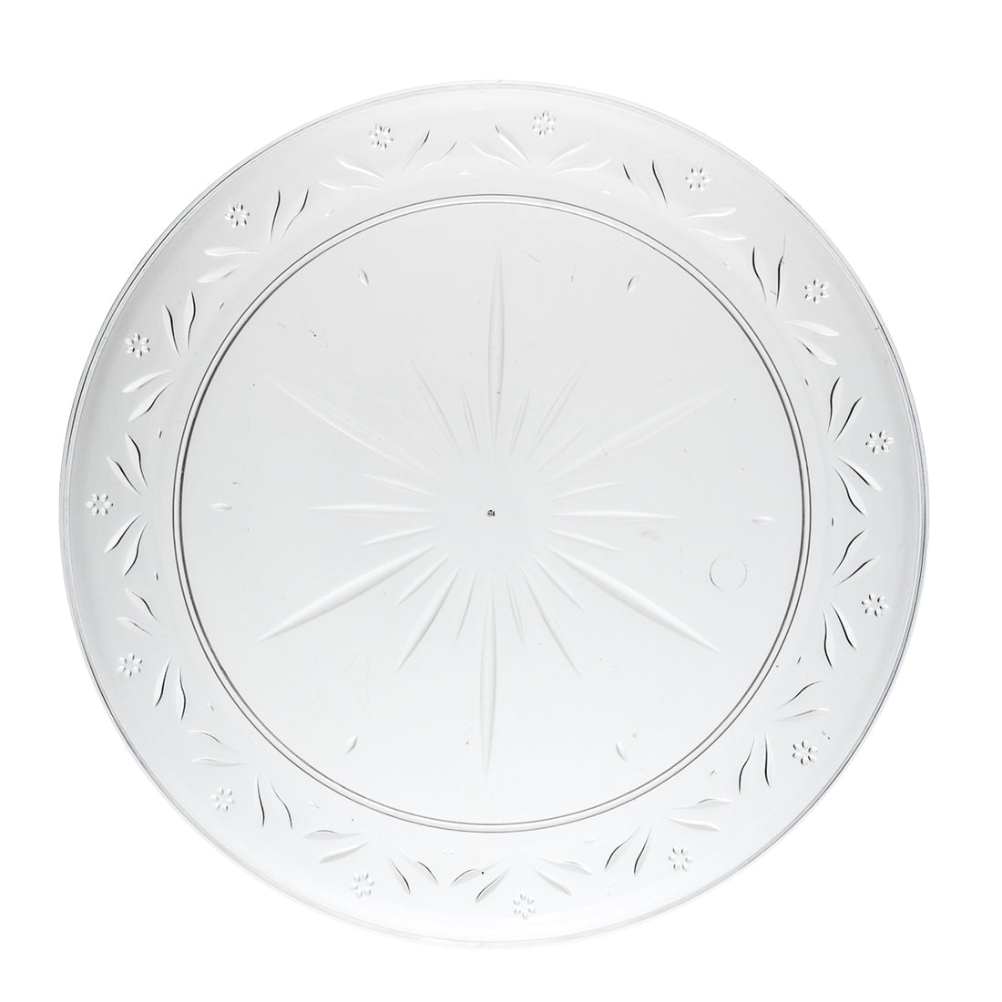 Embellish Clear - 10" Banquet Plates