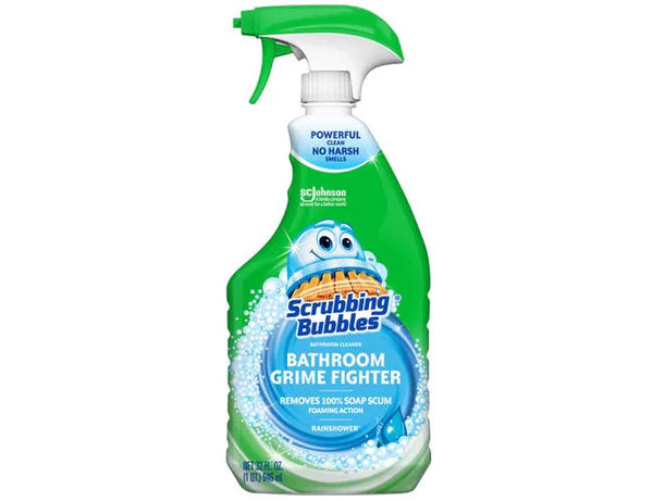 Scrubbing Bubbles Bathroom Grime Fighter Trigger Rainshower - 32oz
