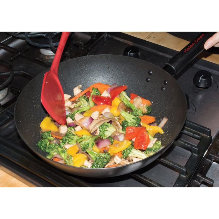 Helen's Asian Kitchen Silicone Wok Tool, 13in