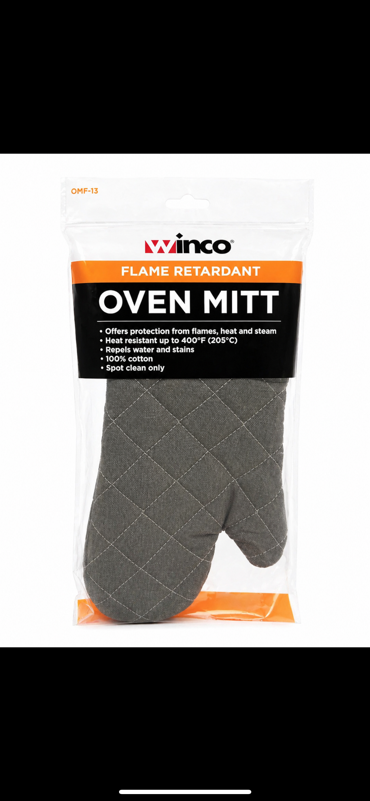 Oven mitt 100% Cotten