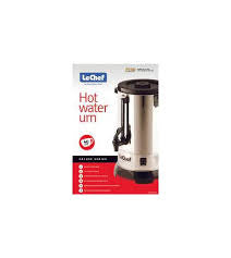 Le'Chef Electric Hot Water Urn - 40 Cup Yom Tov Mode
